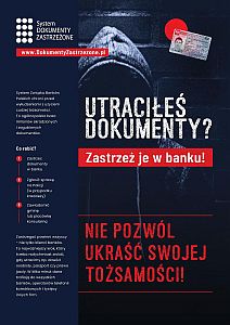 Co zrobić w przypadku utraty dokumentów ? - plakat