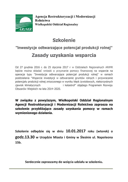 szkolenie potencjal Konin maly