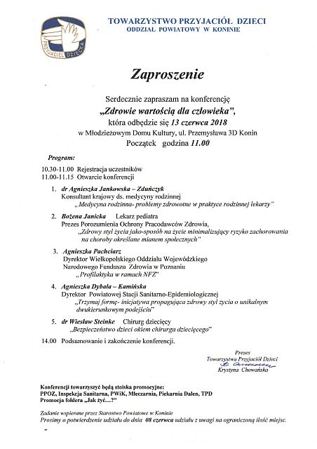 zaproszenie male