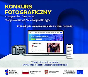 Zrób zdjęcie unijnego projektu i zgarnij nagrody! - plakat