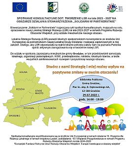 Spotkanie konsultacyjne - 29.07.2022 r. - plakat