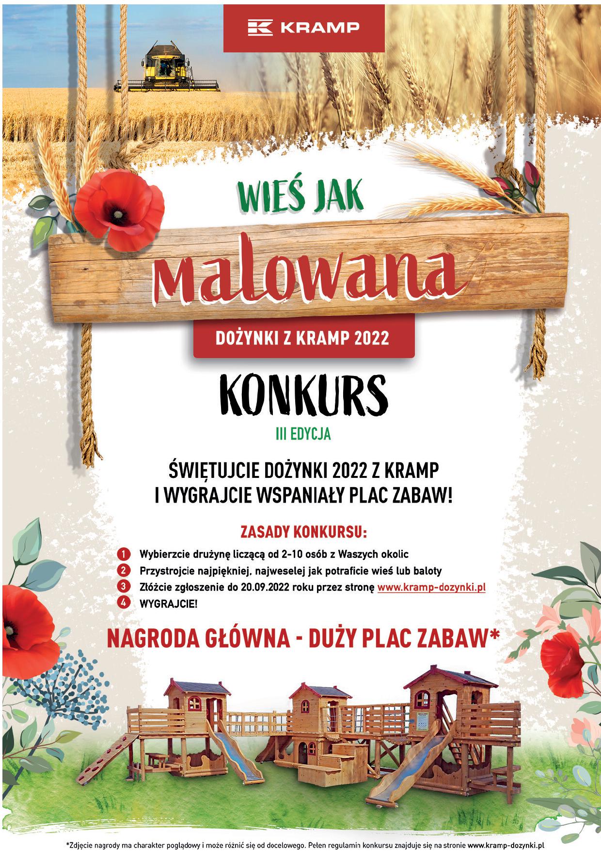 KRAMP „Wieś jak malowana”! - plakat