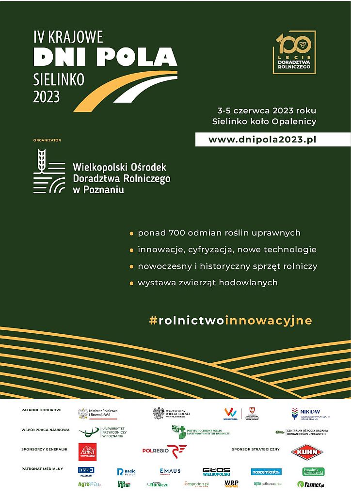 IV Krajowe Dni Pola - plakat