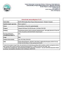 Ostrzeżenie meteorologiczne - 23.06.2023 - plakat