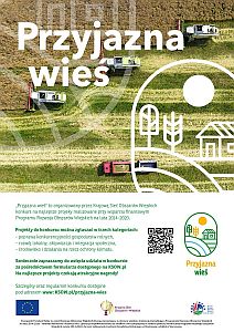 Przyjazna wieś - plakat