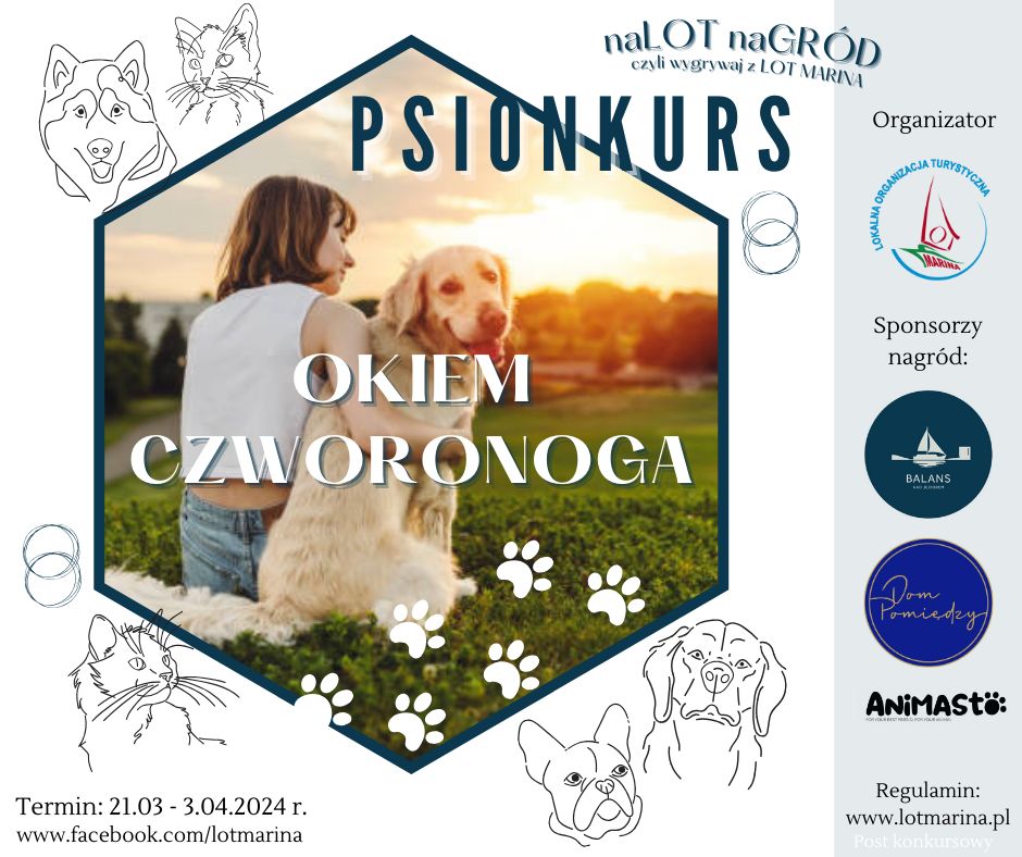 Konkurs Fotograficzny "Okiem Czworonoga" - plakat