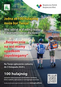 Weź udział w VI edycji kursu e-learningowego dla dzieci  plakat