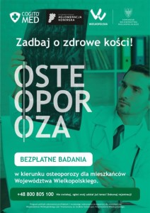 Bezpłatne badania densytometryczne w Starym Mieście - plakat