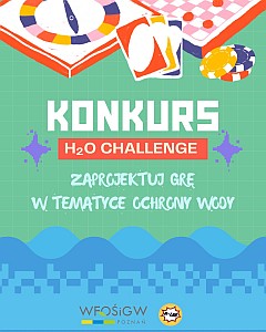 Weź udział w H2O Challenge! - plakat