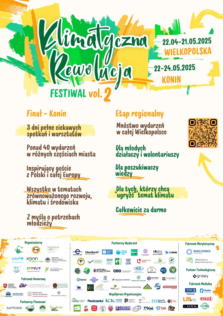 Wielkopolska startuje z Klimatyczną Rewolucją! - plakat