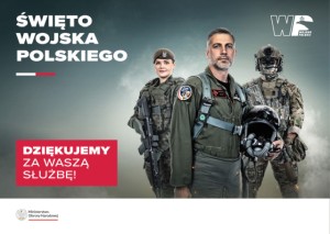 13 sierpnia - Święto Wojska Polskiego - plakat
