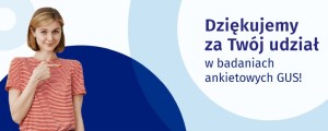 GUS badania ankietowe - plakat